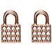 Gioielli Dkny 5520121. Orecchini, Colore Rosa. Donna. - In ordine - Foto miniatura 1