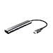 Halyx Hub a 4 Porte USB-A 3.2 Colore Grigio - Foto miniatura 1