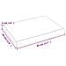 Piano Bagno Marrone 40x30x (2-4) cm Legno Massello Trattato - Foto miniatura 6