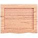 Piano Bagno Marrone 40x30x (2-4) cm Legno Massello Trattato - Foto miniatura 7