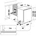 Lavastoviglie W7I HF60 TU da Incasso a Scomparsa Totale Classe A Capacità 15 Coperti - Foto miniatura 12