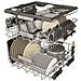 Lavastoviglie W7I HF60 TU da Incasso a Scomparsa Totale Classe A Capacità 15 Coperti - Foto miniatura 7