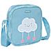 Borsa A Tracolla Nuvole Azzurro 16 X 18 X 4 Cm - Foto miniatura 1