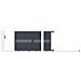 Cancello Scorrevole 3m Cimone H. 160 Grigio Alluminio - Foto miniatura 5