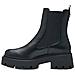 Black Casual Closed Booties Stivaletti Sintetico E Tessile Scarpe Donna Nero Eu 41, 1-25408-41 007 - Foto miniatura 3