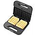 Macchina per waffle tostapane grill TGCI-8716 Potenza 800W Colore Cromo - Foto miniatura 3