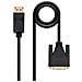 10.15.4502 cavo e adattatore video 2 m DisplayPort DVI Nero - Foto miniatura 1