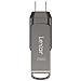 JumpDrive LJDD400256G-BNQNG unità flash USB 256 GB USB tipo-C 3.2 Gen 1 (3.1 Gen 1) Grigio - Foto miniatura 1
