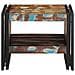 Tavolino Salotto Multicolore 50x50x38cm Legno Massello Recupero - Foto miniatura 2