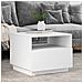 Lusso Casadino -  Tavolino Da Soggiorno Con Luci Led Bianco 50x49x40 Cm - Foto miniatura 8