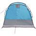 Tenda da Campeggio a Tunnel per 4 Persone Blu Impermeabile - Foto miniatura 9