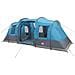 Tenda da Campeggio a Tunnel per 4 Persone Blu Impermeabile - Foto miniatura 3