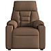 Poltrona Massaggiante Reclinabile Marrone in Tessuto - Foto miniatura 3