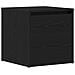 Cassetto Nero Rovere 40,5x40x40 cm Legno ingegnerizzato - Foto miniatura 1