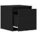 Cassetto Nero Rovere 40,5x40x40 cm Legno ingegnerizzato - Foto miniatura 5