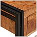 Tavoli consolle 2 pcs Marrone Legno Di Acacia Massello - Foto miniatura 8