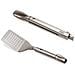 Set Grillout Due Pezzi Per Barbecue Con Spatola E Pinze Testine Retrattili In Acciaio Inox Perfetto Per Grigliate Facile Da Pulire E Riporre - Foto miniatura 1
