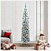 Albero di Natale artificiale con 300 LED Verde 210 cm - Foto miniatura 2