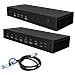 CA5MONITORDOCKPDUK replicatore di porte e docking station per laptop Cablato USB 3.2 Gen 1 (3.1 Gen 1) Type-C Nero - Foto miniatura 1