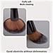 Set Di 20 Pennelli Trucco Con Ciotola Di Pulizia, 8 Piumini E 4 Spugnette - Kit Completo Di Strumenti Cosmetici - Foto miniatura 5