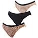Confezione Da 3 Mutandine Slips Cotone Elasticizzato D4c17 Per Donna - Foto miniatura 1