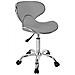 Sgabello cosmetico grigio q-4599 - Foto miniatura 1