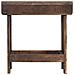 Sgabello In Legno 42x25x43h Cm - Foto miniatura 2