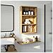 Armadio da bagno a muro Rovere Artigianale 40 x 10 x 60,5 cm - Foto miniatura 5