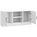 Mobile TV Bianco Lucido 102 x 34,5 x 47 cm Legno ingegnerizzato - Foto miniatura 3