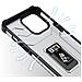 Custodia Crystal Ring Con Supporto Kickstand Resistente E Robusta Per Iphone 13 Pro Blu - Foto miniatura 6