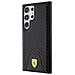 Custodia Inferiore Ferrari Carbon Per Samsung Galaxy S24 Ultra - Nera - Foto miniatura 6