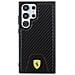 Custodia Inferiore Ferrari Carbon Per Samsung Galaxy S24 Ultra - Nera - Foto miniatura 7
