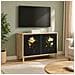 Mobile TV BREMEN 69 x 33 x 50 cm Sonoma Legno ingegnerizzato - Foto miniatura 2