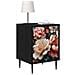 Armadio da Notte BORNE 2 pz Rovere Nero 36 x 33 x 51 cm - Foto miniatura 3