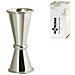 Jigger Silver Plate Cocktail Degustazione Utensili Da Cucina - Foto miniatura 1