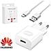 Fast Charger da 18 W Per Smartphone Huawei P20 P30 PRO P9 PLUS MATE 20 AP32 Colore Bianco - Foto miniatura 2