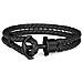 Bracciale Uomo Con Ancora Phrep - Bracciale Uomo Ancora In Pelle (nero), Bracciale Uomo Marinaro Con Ciondolo Ancora In Acciaio (nero)  - Foto miniatura 1