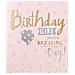 Birthday Girl Scheda Da Hallmark - Divertimento Glitter And Foil Design - Foto miniatura 1