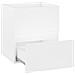 Mobile Lavabo Bianco 41x38,5x45 cm in Legno Multistrato - Foto miniatura 4