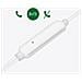 Auricolari Cablati Jack 3.5mm Tasti Di Comando Microfono Mh135 Oppo Bianchi - Foto miniatura 13