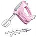 Clever MIXX Fun Sbattitore Manuale 375 W Acciaio Inossidabile Rosa - Foto miniatura 1