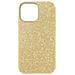 Cover Iphone 13 Pro Max Silicone Semi-rigido Con Paillette Amovibili Oro - Foto miniatura 4