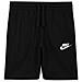 Shorts Da Ragazzo Sportswear Jersey Nero Taglia S (128-137 Cm) Cod Da0806-010 - Foto miniatura 3