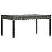 Set Divani Da Giardino 6 Pz Con Cuscini In Polyrattan Grigio - Foto miniatura 4
