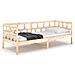 Dormeuse In Legno Massello Di Pino 80x200 Cm - Foto miniatura 7