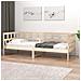 Dormeuse In Legno Massello Di Pino 80x200 Cm - Foto miniatura 8