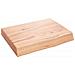 Piano Bagno Marrone 40x30x (2-6) cm Legno Massello Trattato - Foto miniatura 1