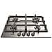 Piano Cottura TGML 661 IX a Gas 4 Fuochi Gas Colore Acciaio Inossidabile - Foto miniatura 2