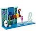 Super Mario Bros Underwater Playset Gioco Con Action Figures Da 6 Cm Idea Regalo - Foto miniatura 4