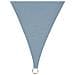Vela Parasole Triangolare 3,6 M Grigio Ardesia Chiaro - Foto miniatura 2